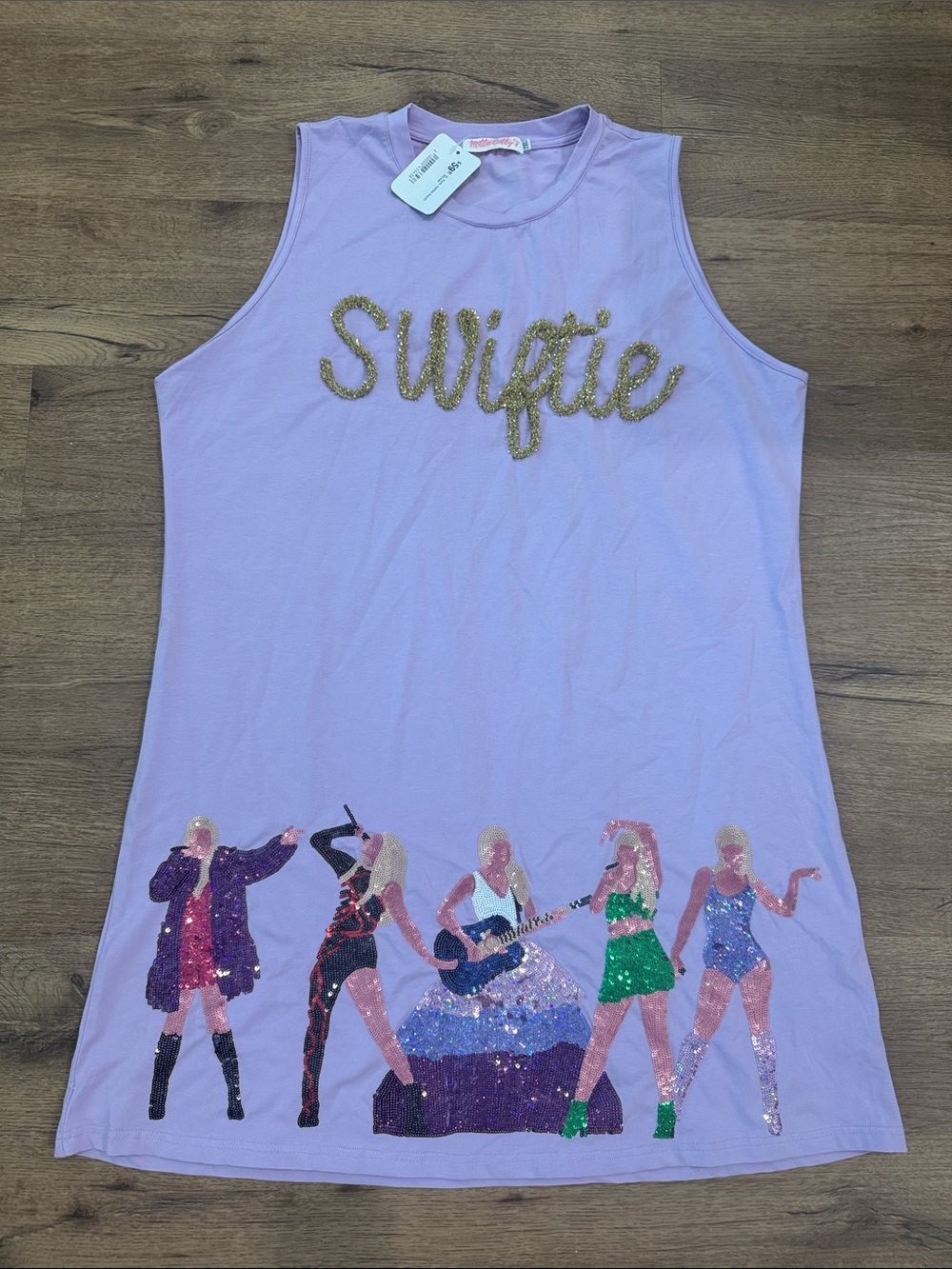 NWT Lavender 'Swiftie' Sequin Dress